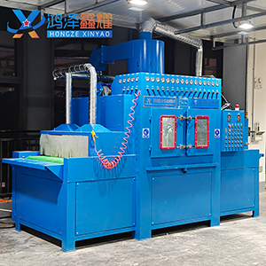 宁波镇海粉末冶金产品自动喷砂机