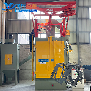 铁板除锈除油漆抛丸清理机增强表面粗糙度抛丸机